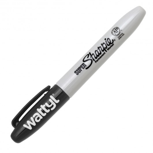 Black Sharpie Permanent Markers